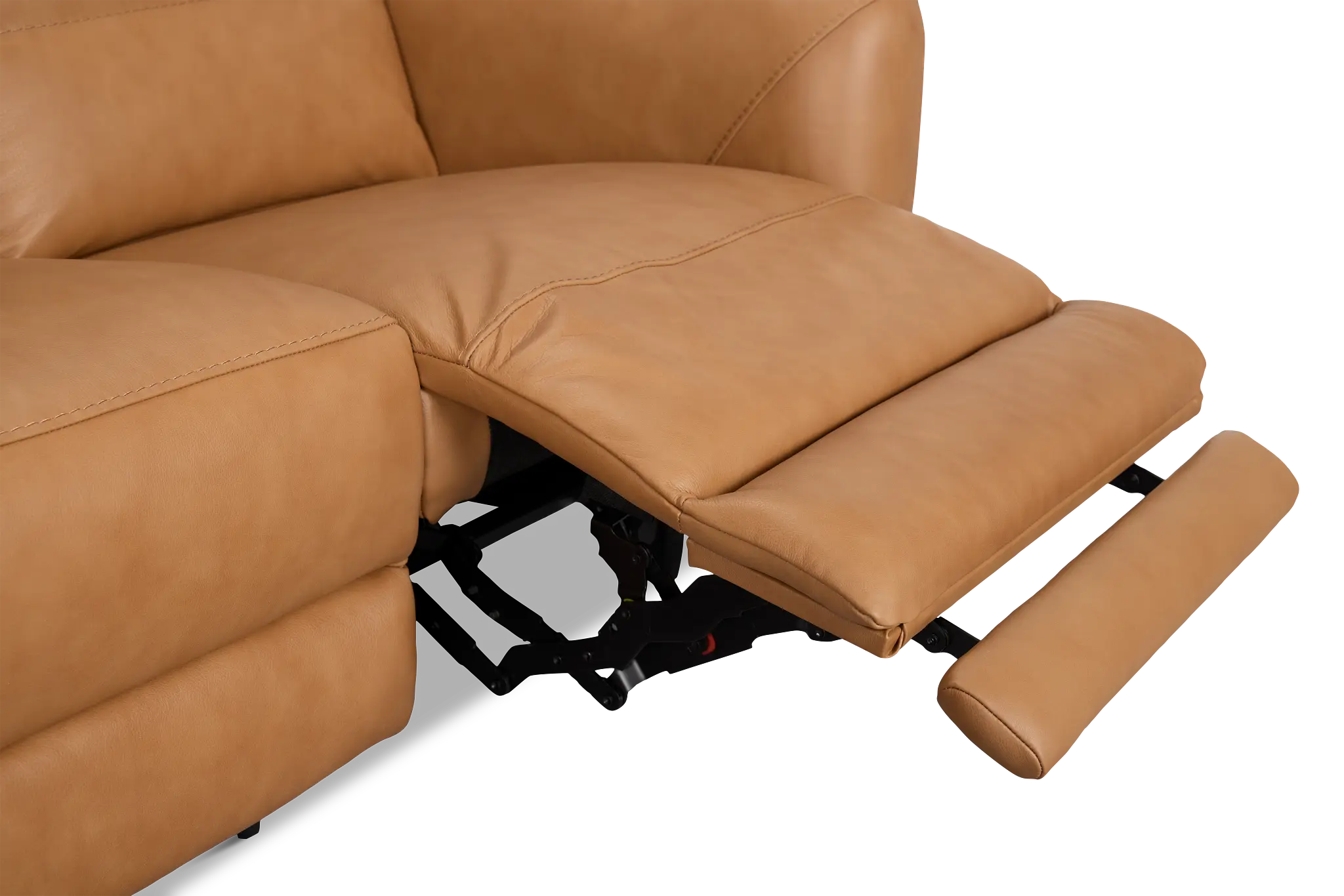 Keaton Brown Lthr/vinyl Power Reclining Sofa W/ Power Headrest Keaton Brown Lthr/vinyl Power Reclining Sofa W/ Power Headrest