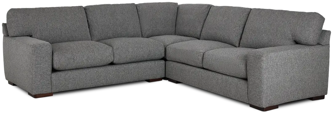 Veronica Dark Gray Down Small Two-arm Sectional Veronica Dark Gray Down Small Two-arm Sectional