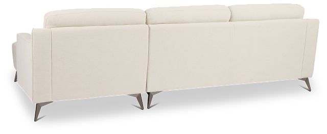 Talia Light Beige Fabric Right Chaise Sectional