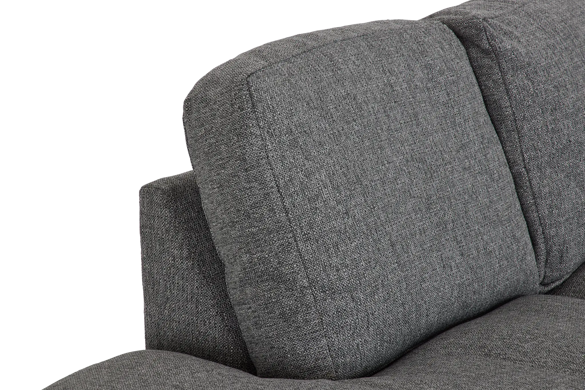 Veronica Dark Gray Down Large Left Bumper Sectional Veronica Dark Gray Down Large Left Bumper Sectional
