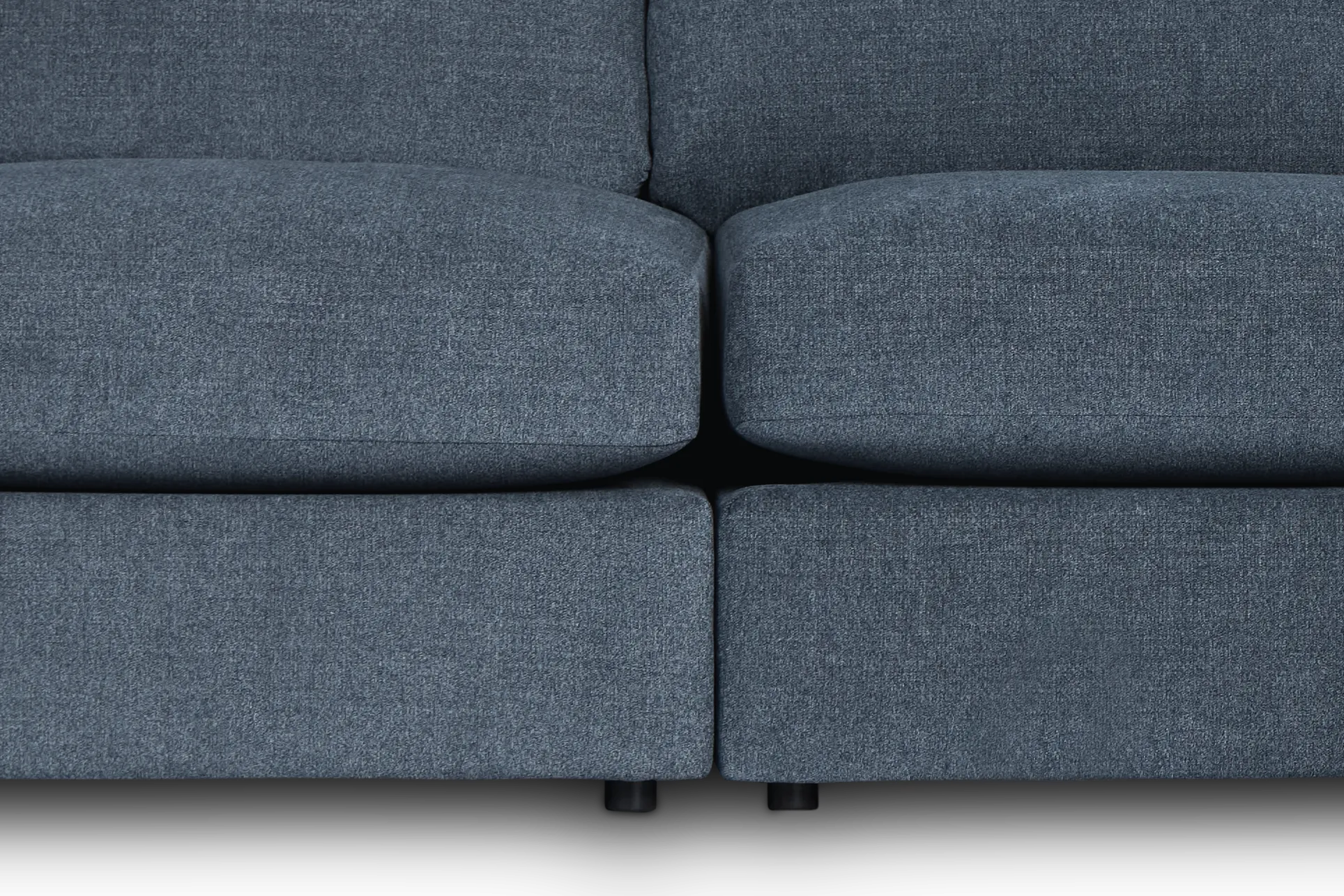 Noah Blue Fabric Large Two-arm Sectional