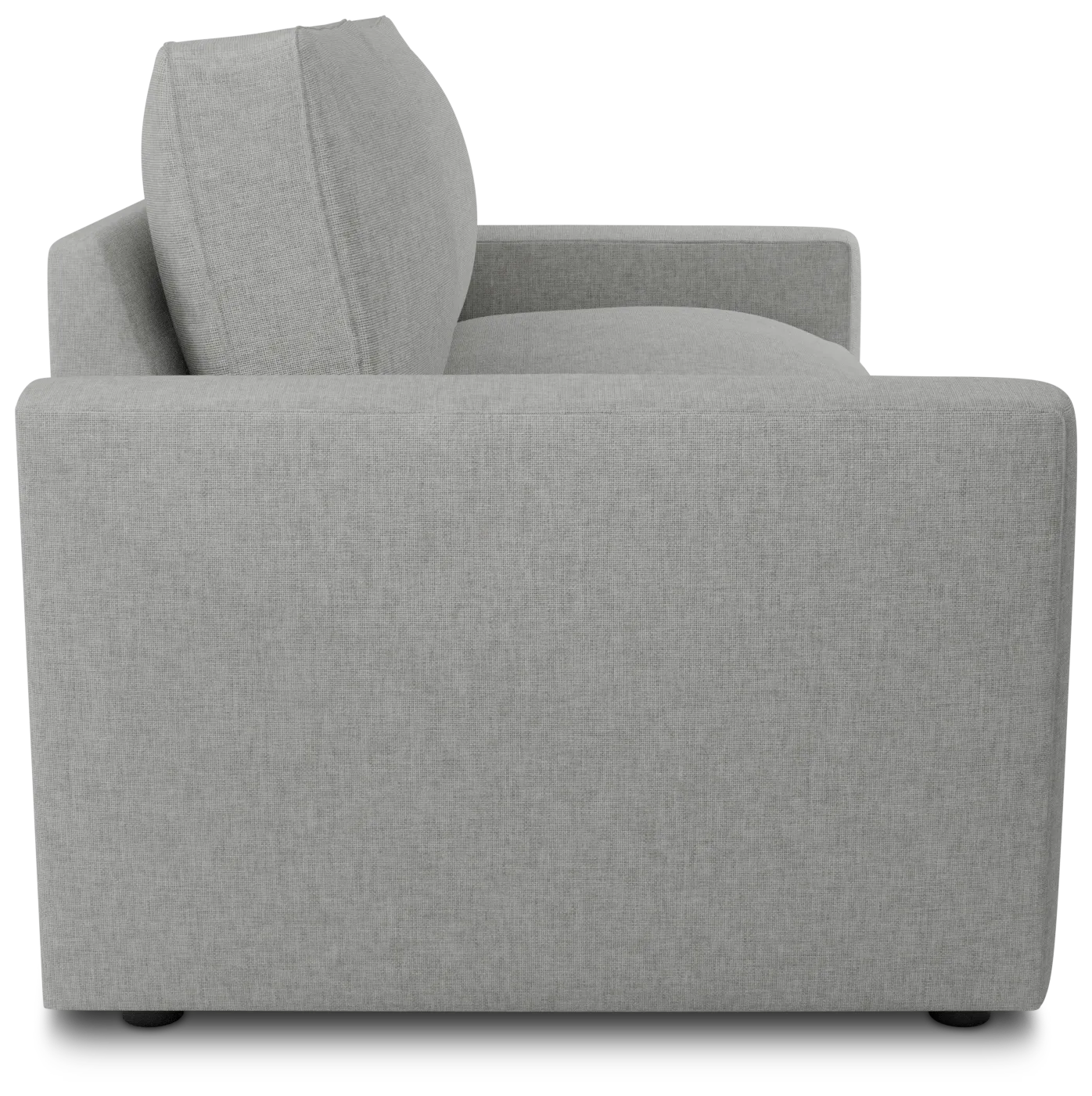 Siesta Delray Pewter Fabric Loveseat