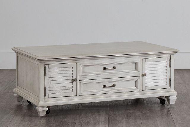 Sonoma Ivory Lift Coffee Table