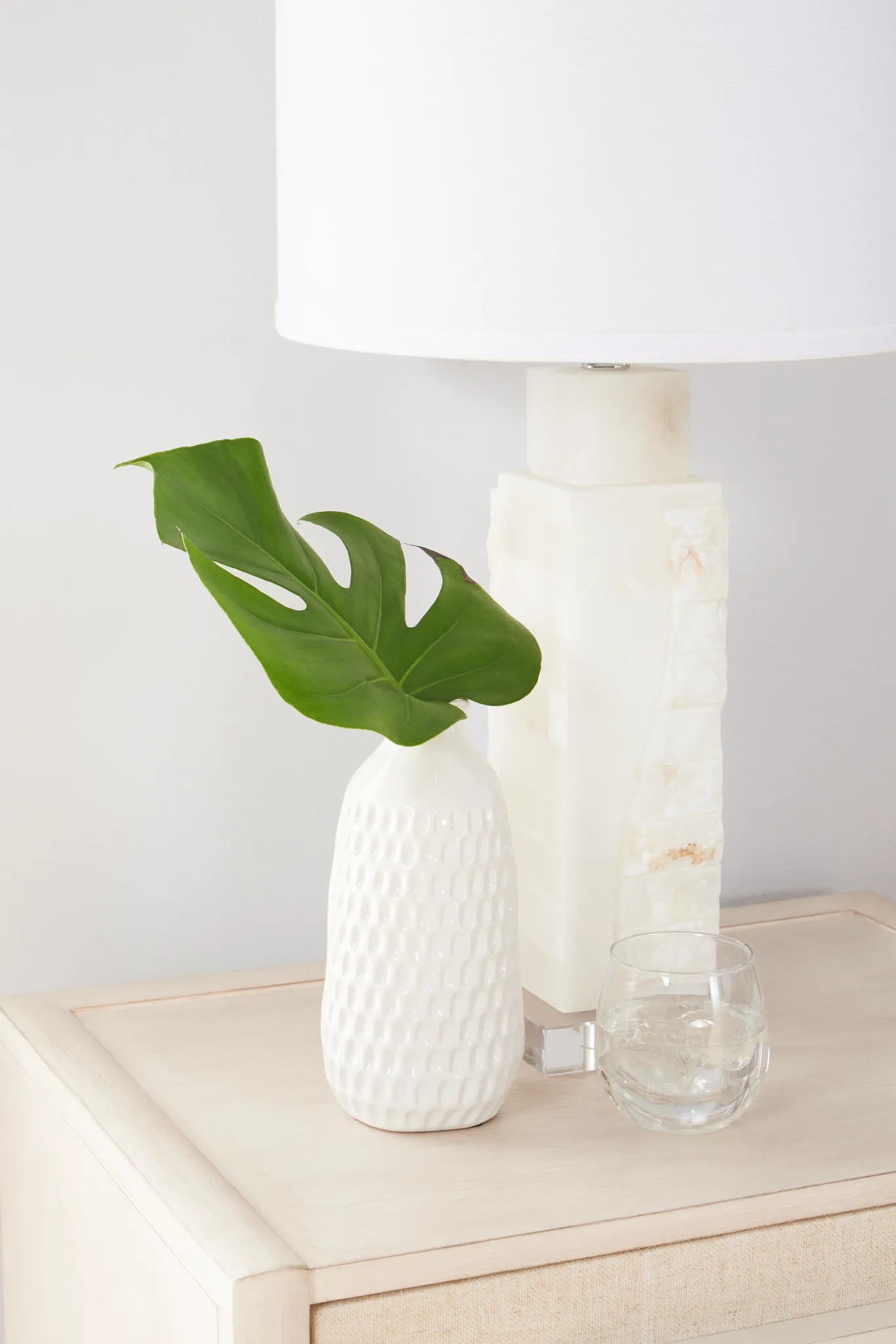 Celia White Small Vase