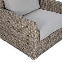 Raleigh Gray Woven Chair