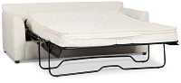 Tate Light Beige Fabric Innerspring Sleeper
