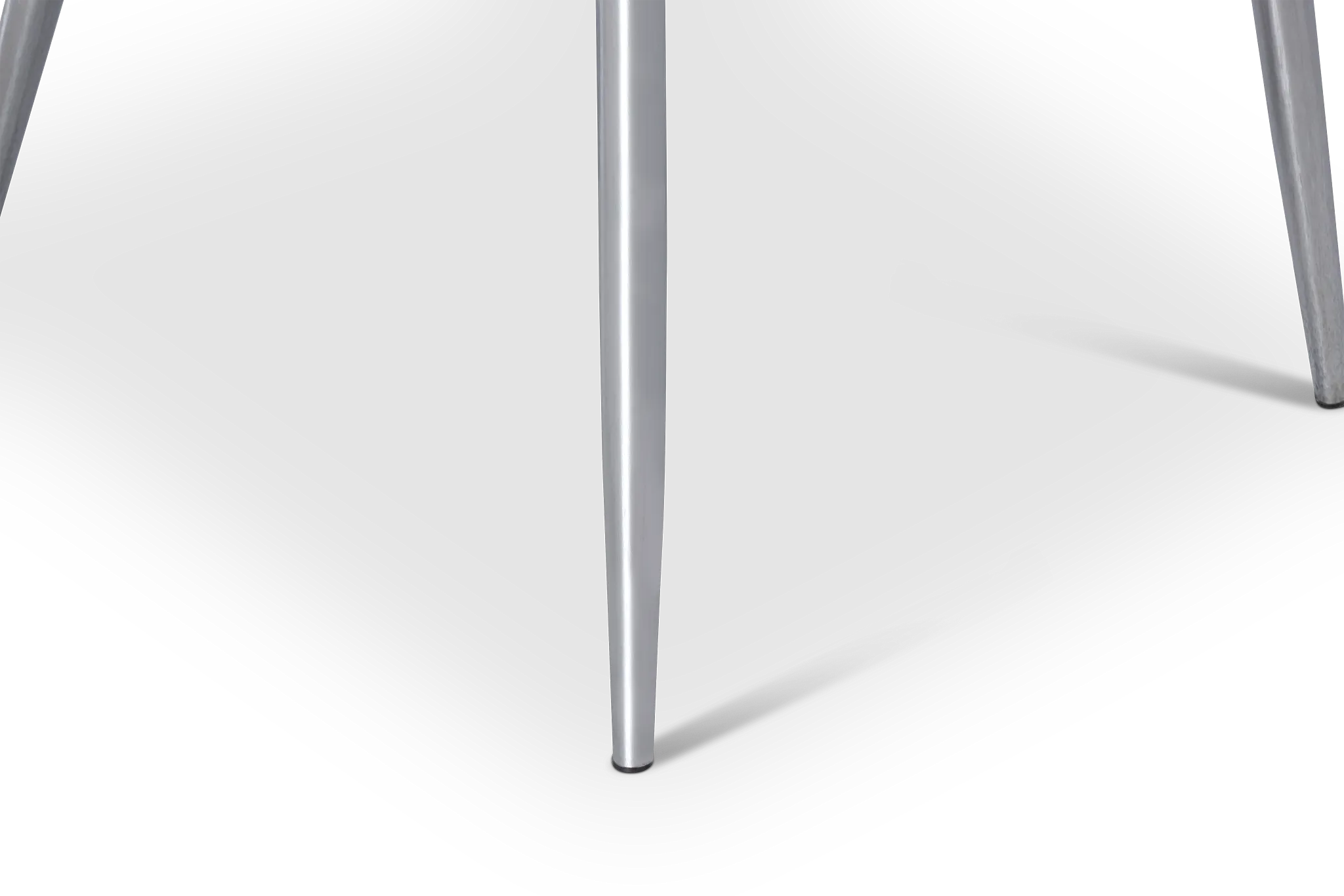 Havana Light Pink Velvet Upholstered Side Chair W/ Chrome Legs