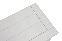 Bismark White Storage Accent Table