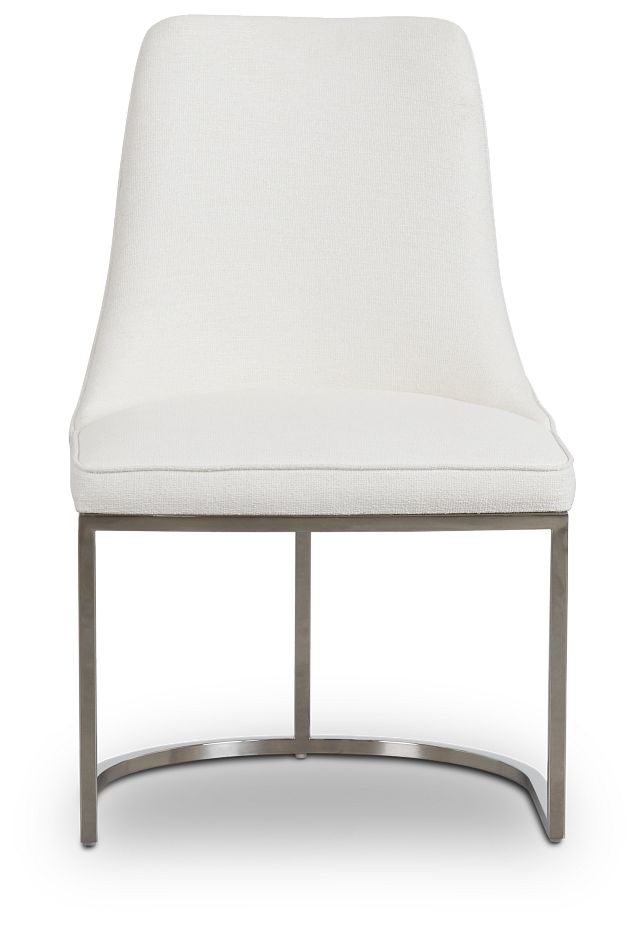 Colt White Upholstered Side Chair (3)