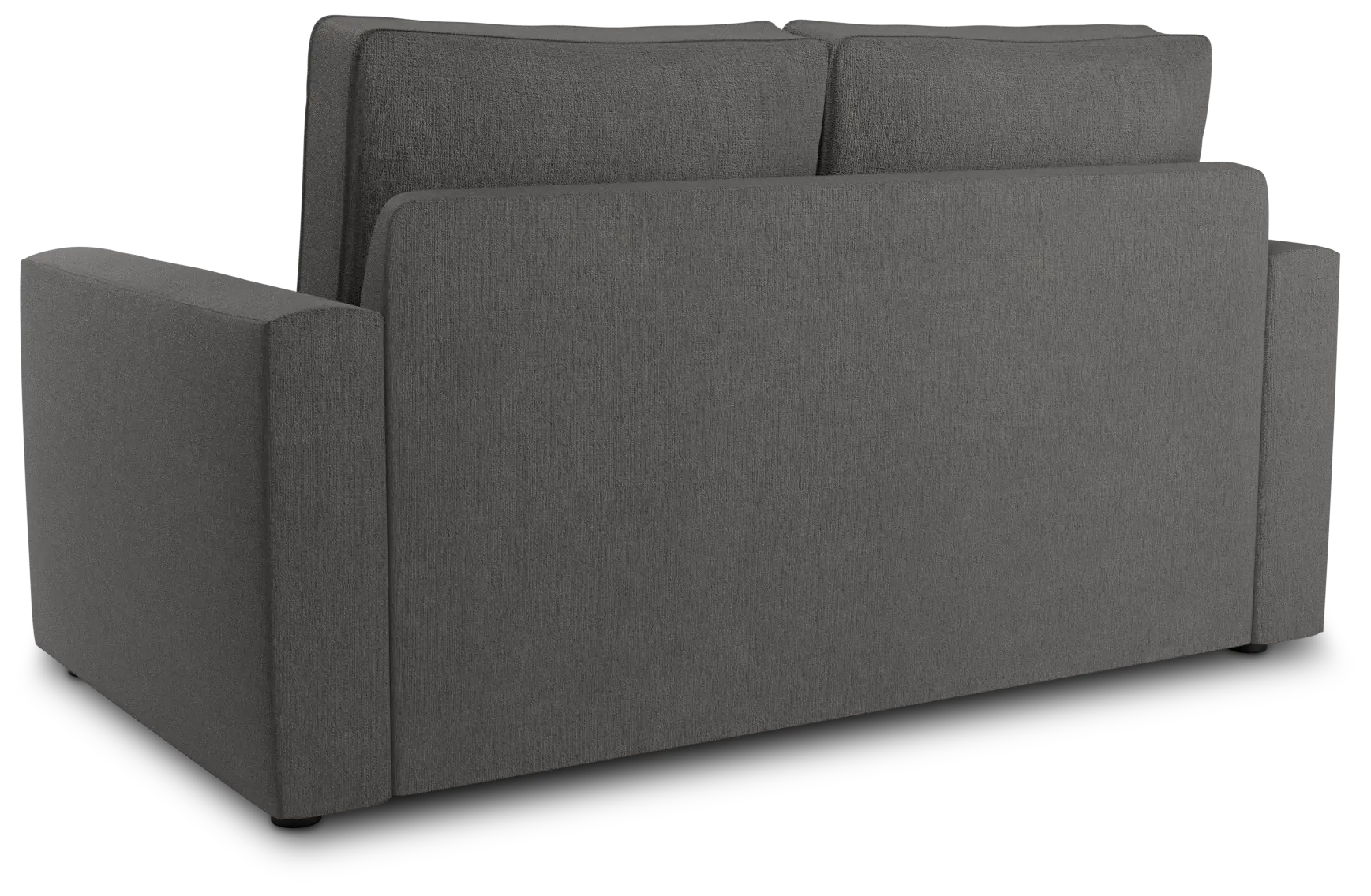 Siesta Peyton Gray Fabric Memory Foam Sleeper Siesta Peyton Gray Fabric Memory Foam Sleeper
