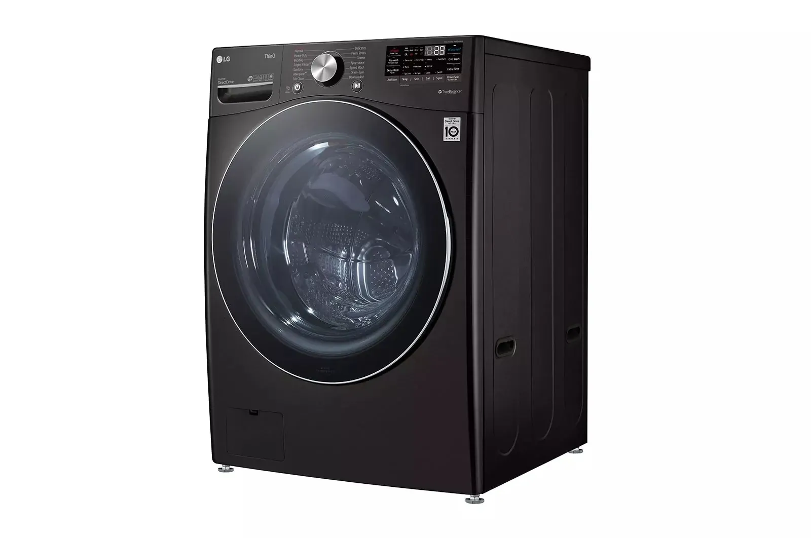 Lg 4200 Series Black Front Load Washer