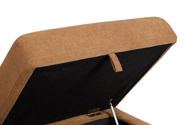 Addie Brown Fabric Storage Ottoman