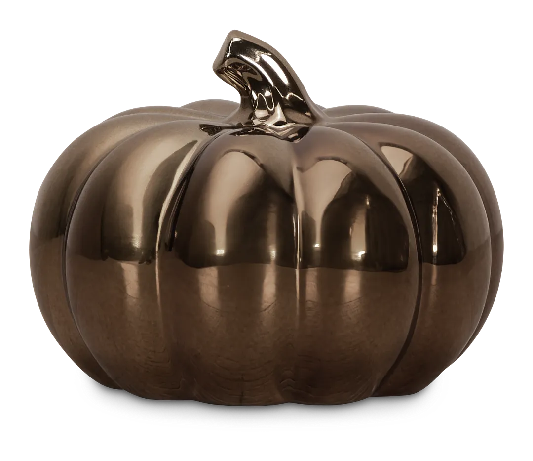 Pumpkin Bronze Small Tabletop Accessory