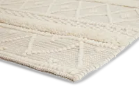 Arles White 5x8 Area Rug