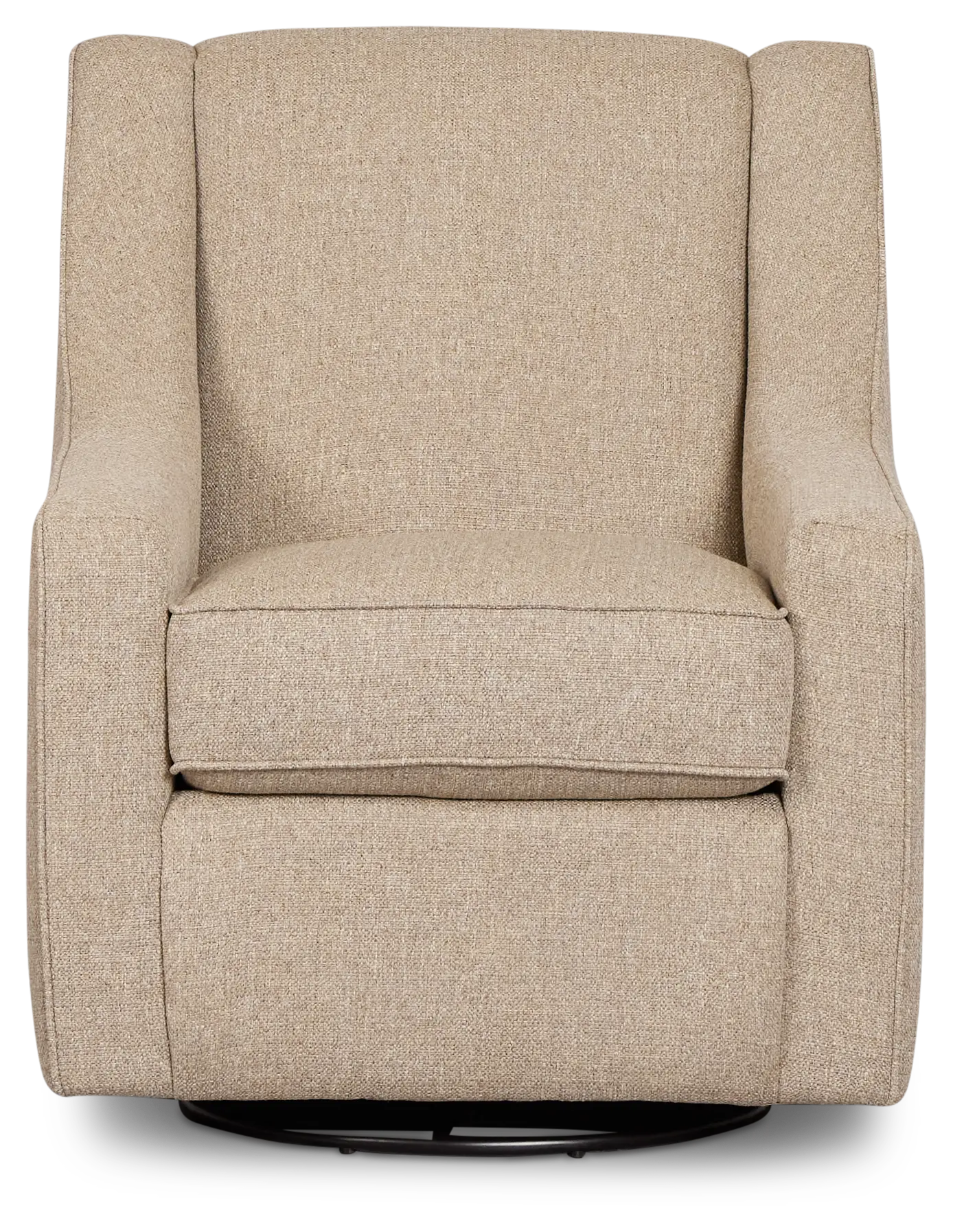 Sinclair Brown Fabric Swivel Chair Sinclair Brown Fabric Swivel Chair