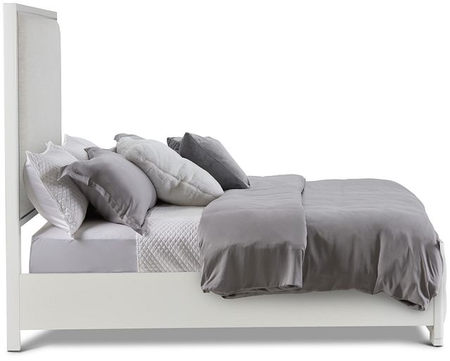 Ocean Drive White Uph Panel Bed