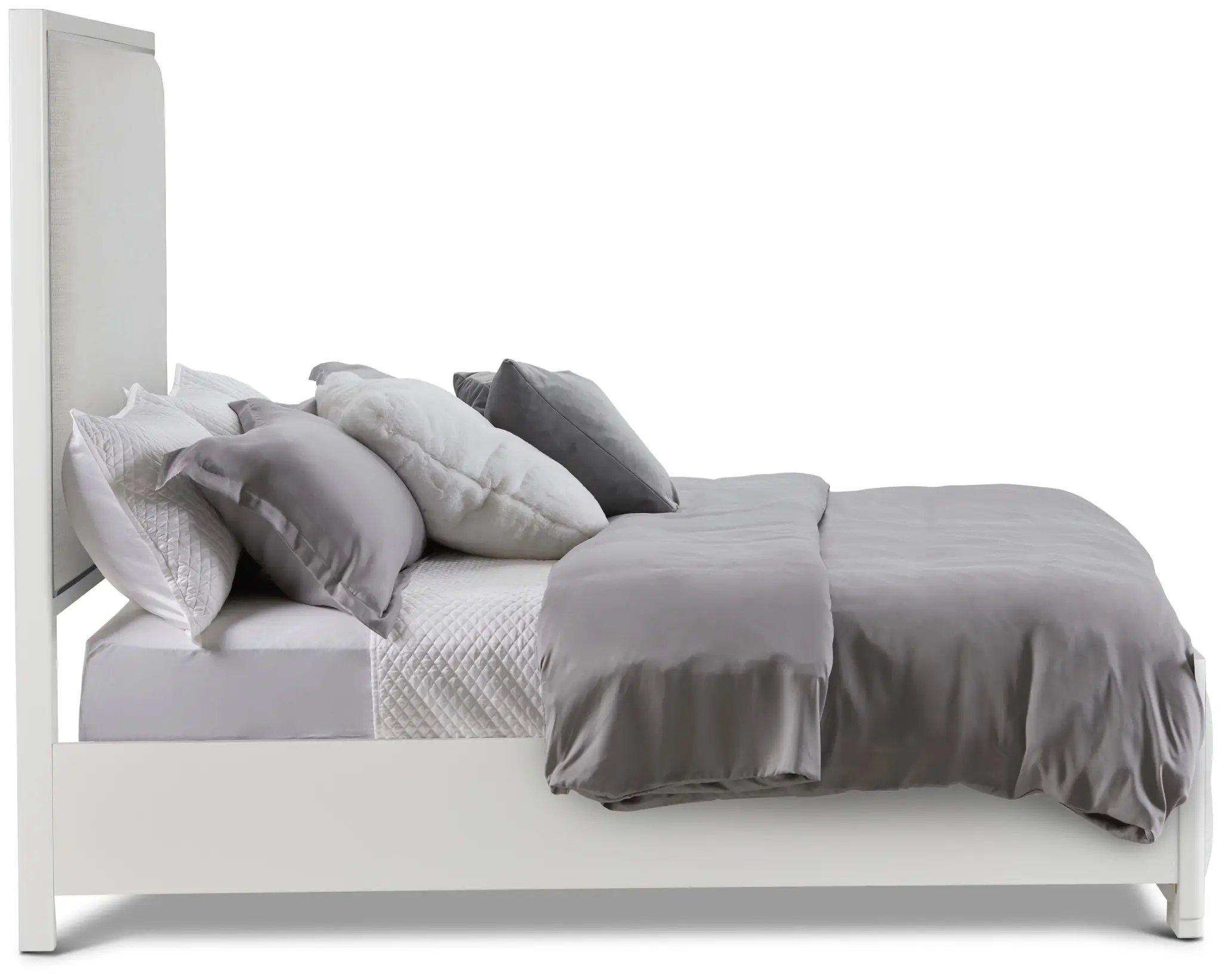 Ocean Drive White Uph Panel Bed Ocean Drive White Uph Panel Bed