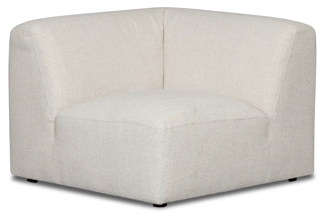 Baylor Light Beige Fabric Corner Chair Baylor Light Beige Fabric Corner Chair