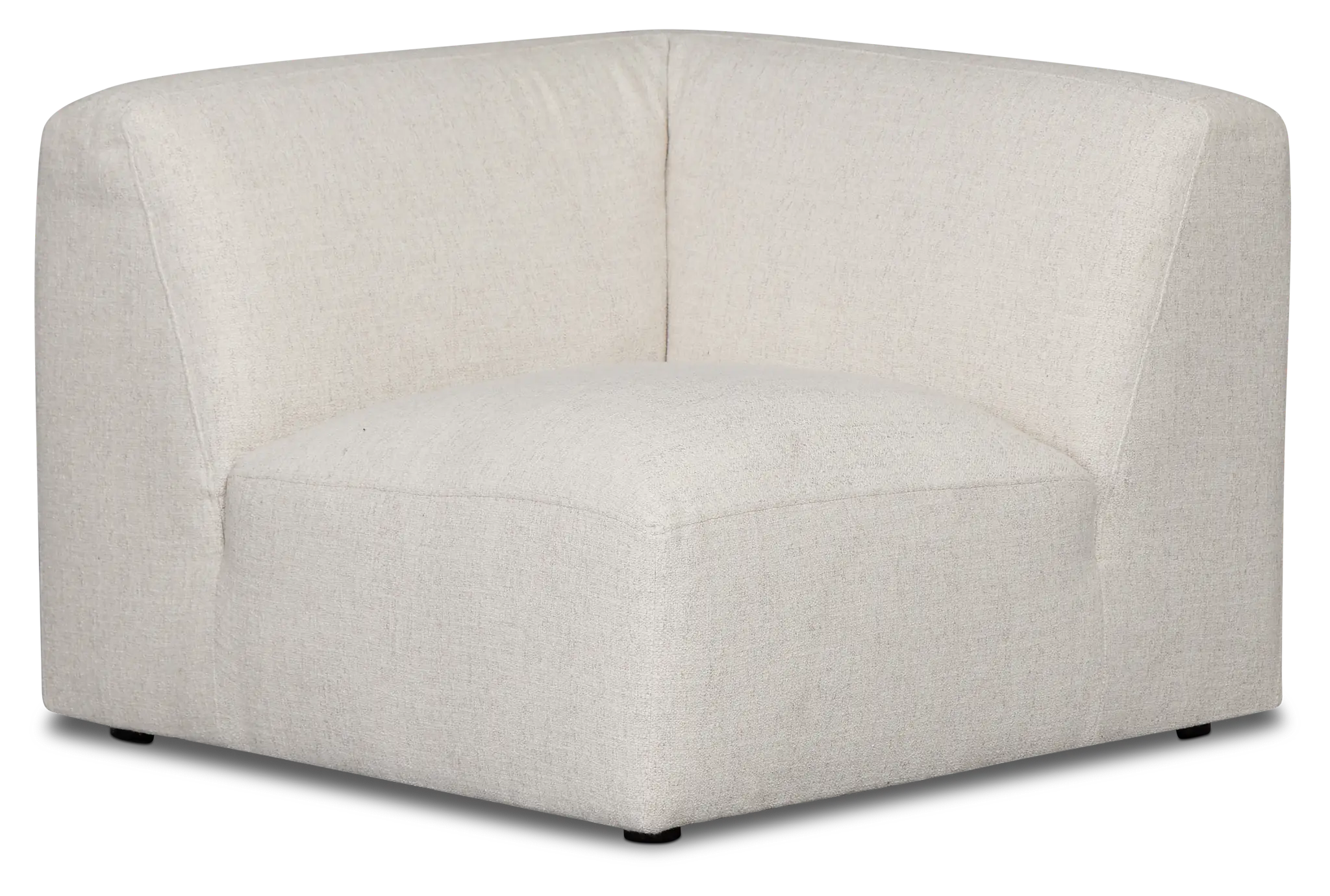Baylor Light Beige Fabric Corner Chair Baylor Light Beige Fabric Corner Chair