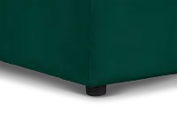 Destin Joya Green Velvet Armless Chair