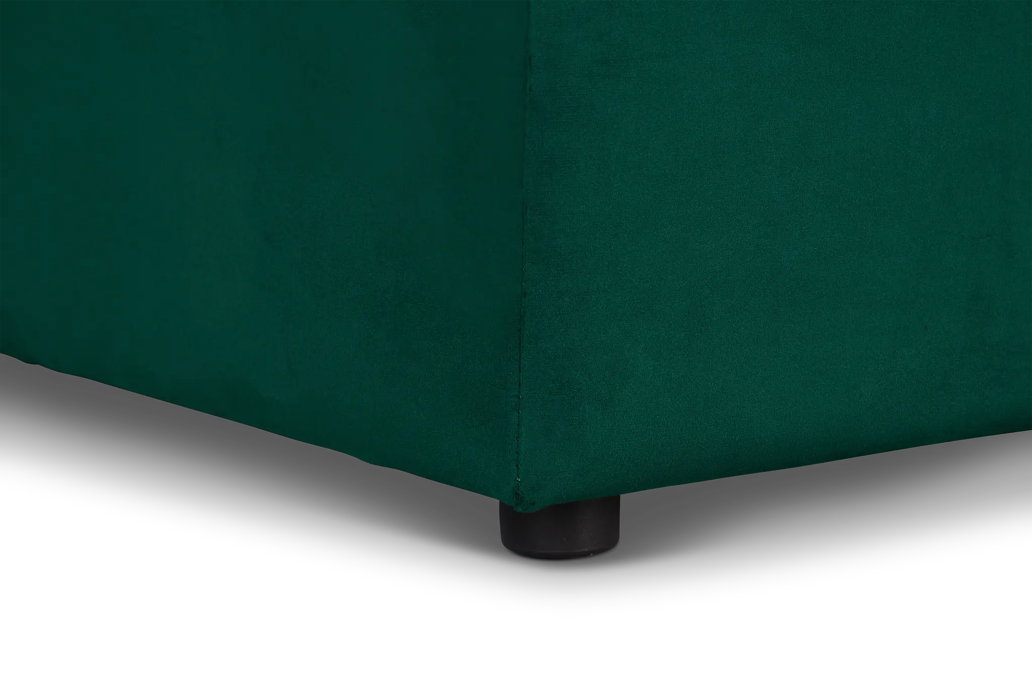 Destin Joya Green Velvet Armless Chair Destin Joya Green Velvet Armless Chair