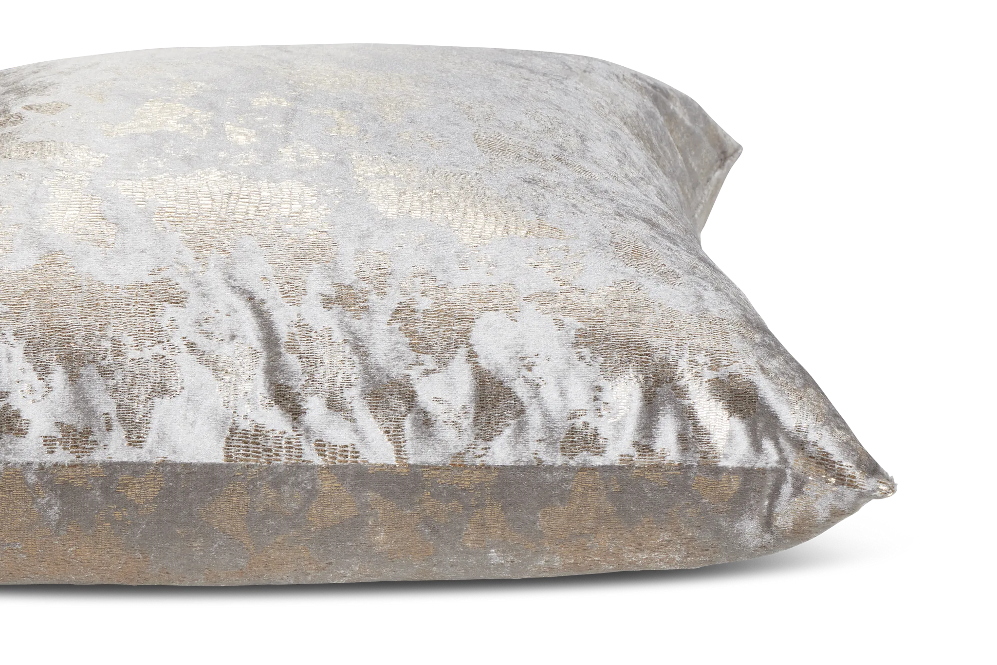 Logan Gray 22" Square Accent Pillow