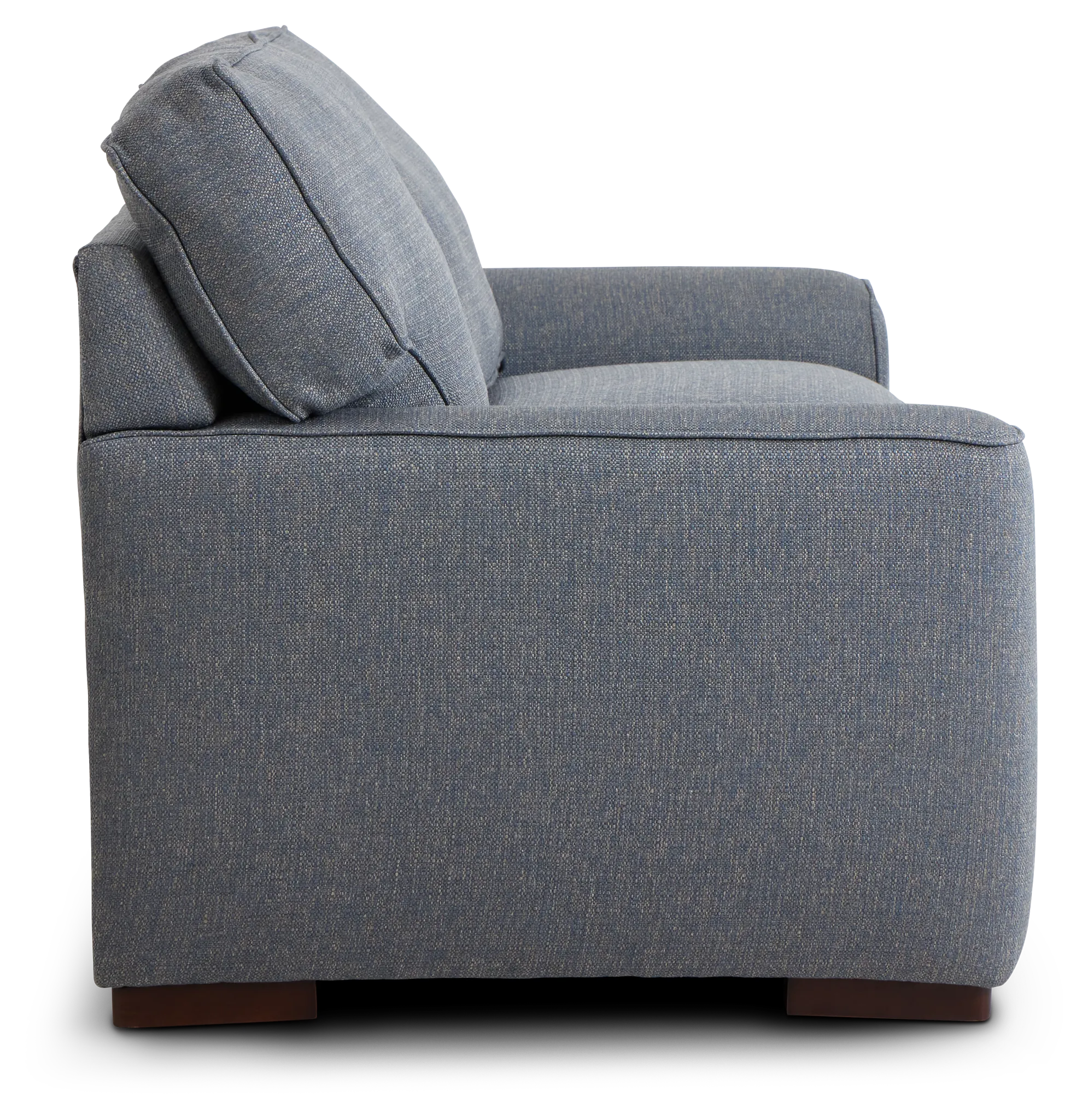 Austin Blue Fabric Loveseat