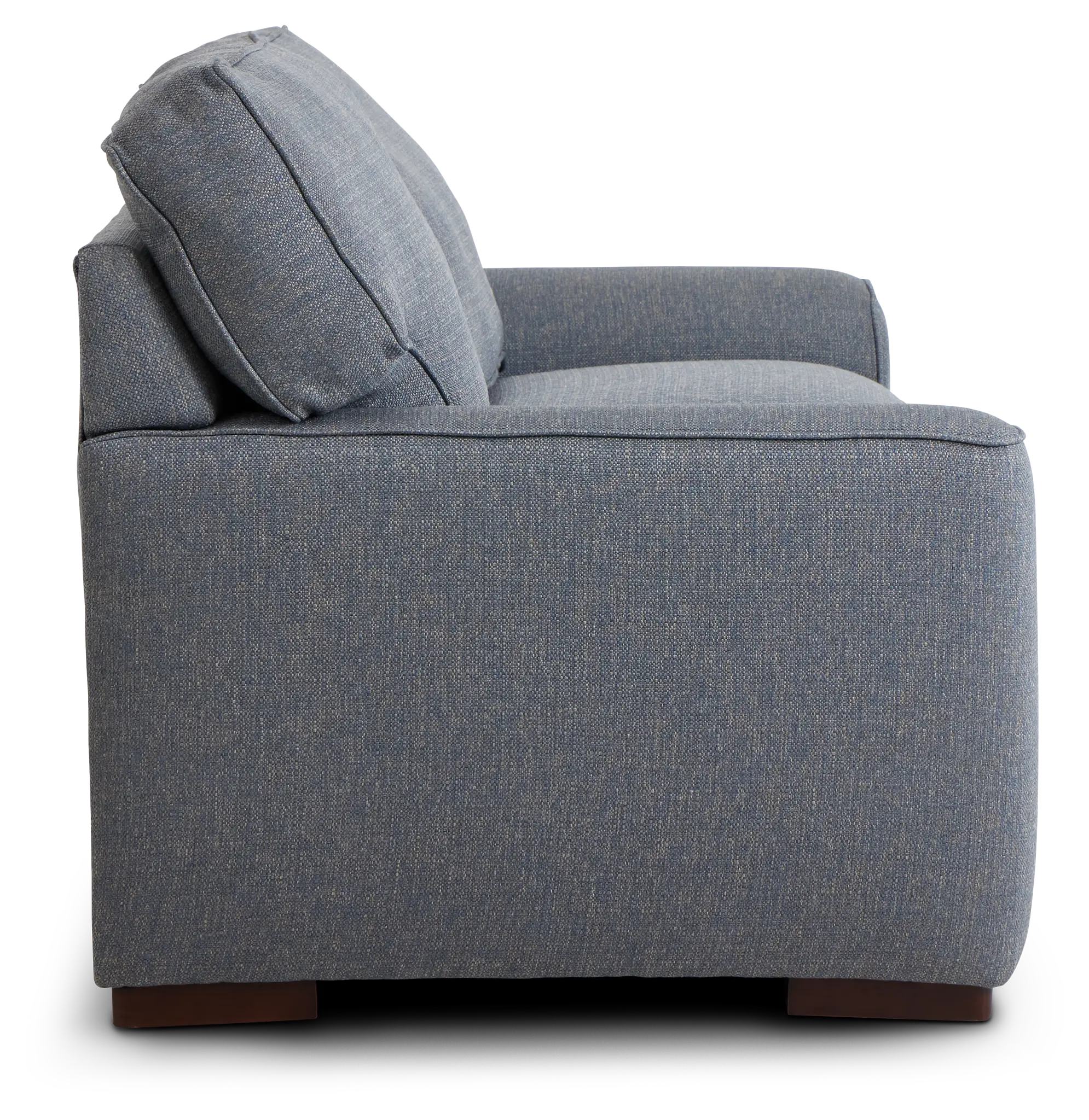 Austin Blue Fabric Loveseat Austin Blue Fabric Loveseat