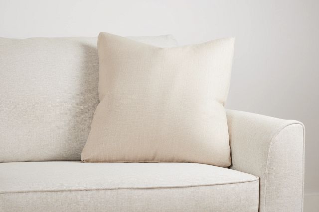 Zeke Beige 22" Accent Pillow