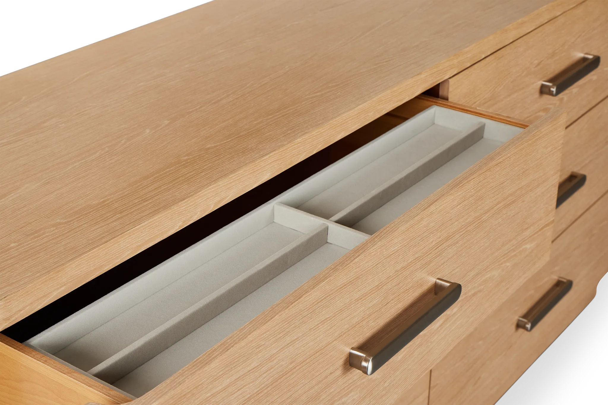 Malibu Light Tone Dresser & Mirror