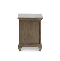 Sonoma Light Tone Chairside Table