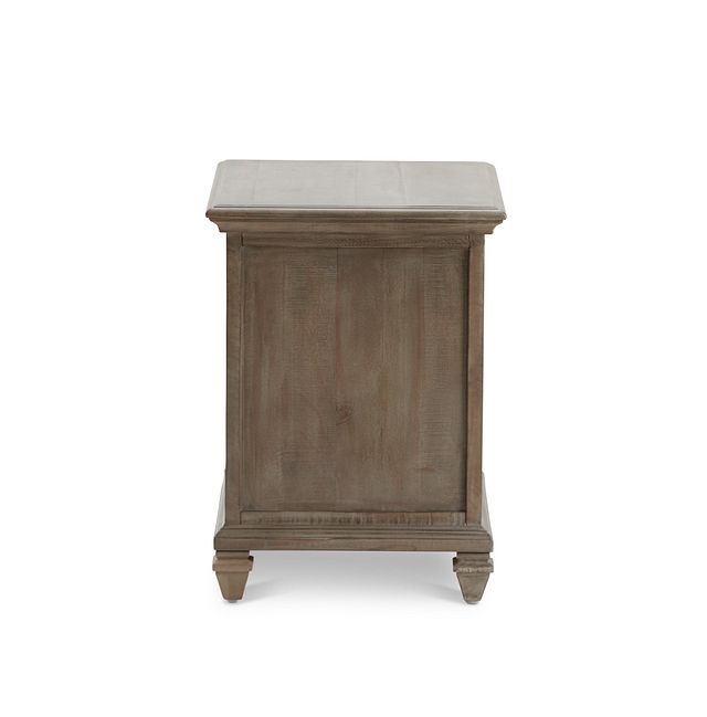 Sonoma Light Tone Chairside Table