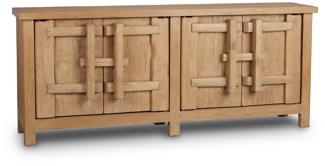 Theo Light Tone Four-door Cabinet Theo Light Tone Four-door Cabinet