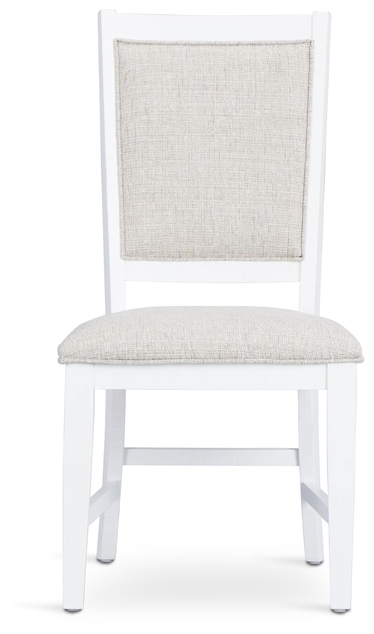 Heron Cove White Upholstered Side Chair