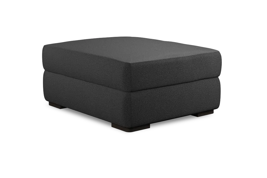 Edgewater Delray Dark Gray Ottoman Edgewater Delray Dark Gray Ottoman