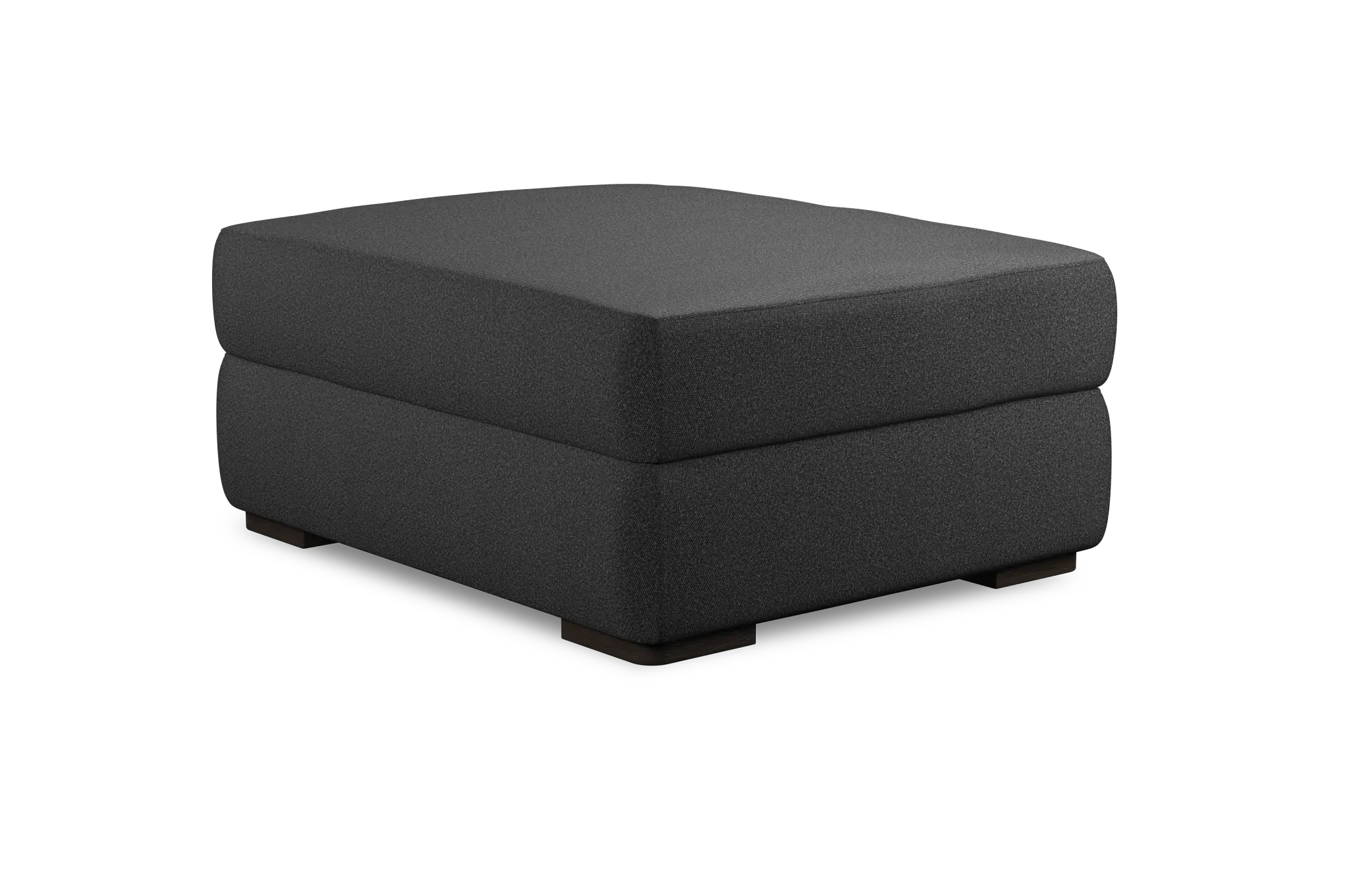 Edgewater Delray Dark Gray Ottoman Edgewater Delray Dark Gray Ottoman