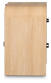 Lyndie Light Tone 2-drawer Nightstand