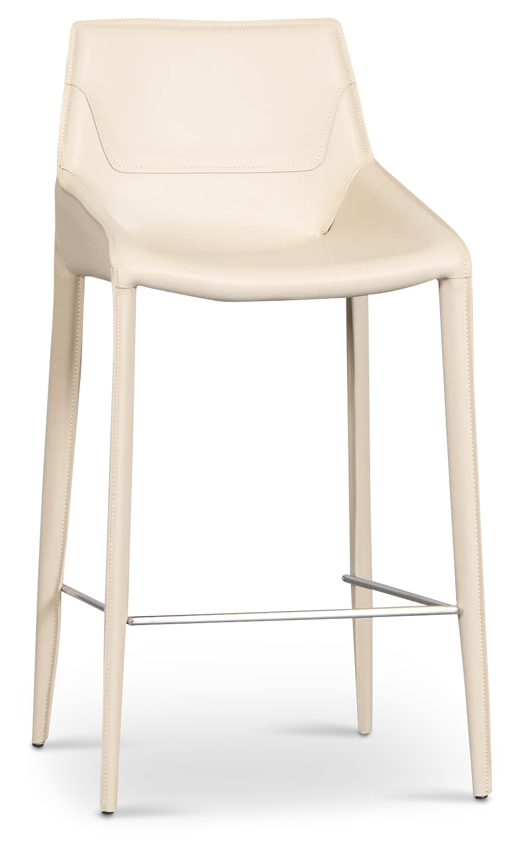 Wakefield Light Beige 27" Upholstered Barstool