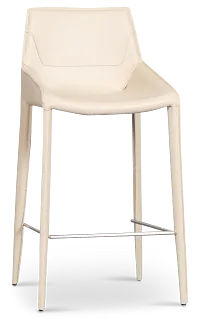 Wakefield Light Beige 27" Upholstered Barstool