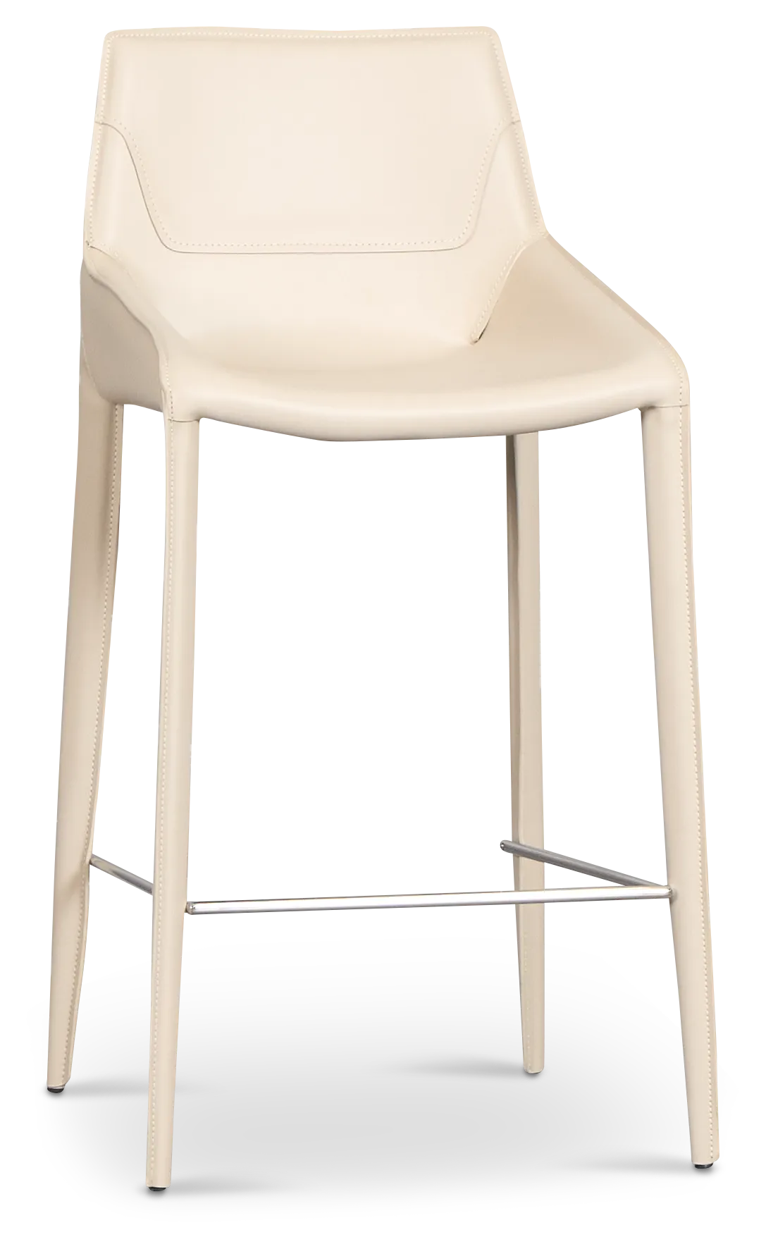 Wakefield Light Beige 27" Upholstered Barstool