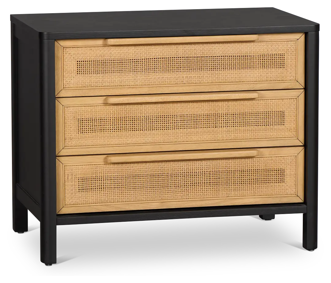 Pacific Two-tone 3-drawer Nightstand Pacific Two-tone 3-drawer Nightstand