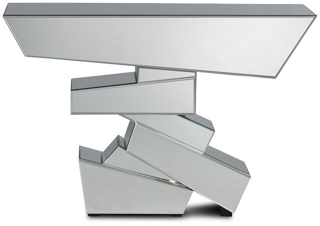 Harriet Silver Mirrored Console Table