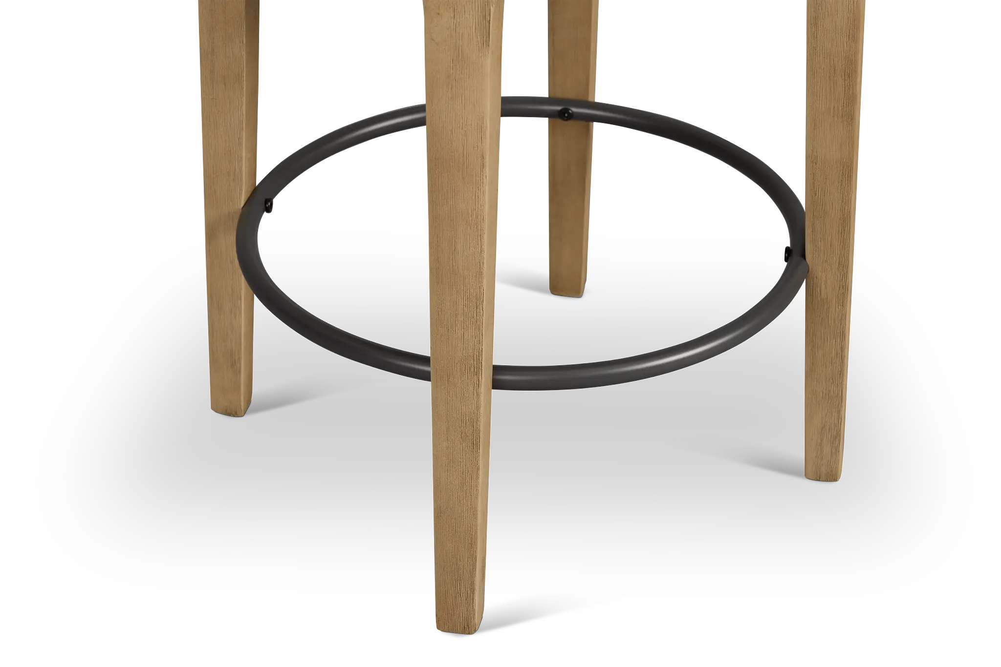 Libby Whitemicro 24" Upholstered Barstool Libby Whitemicro 24" Upholstered Barstool