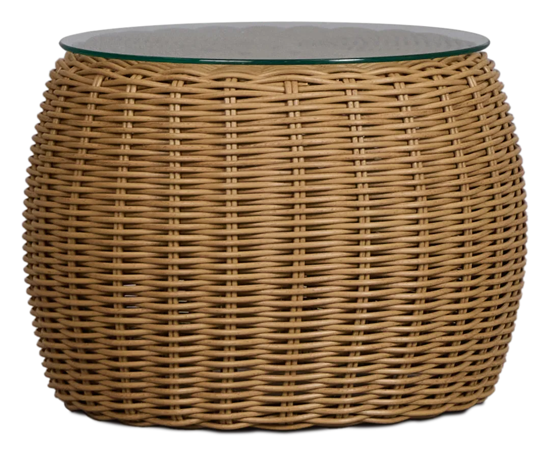 Mallorca Brown Round End Table