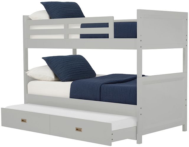 Ryder Gray Trundle Bunk Bed