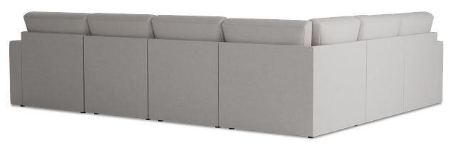 Citymod Light Gray Fabric Medium Right Chaise Sectional