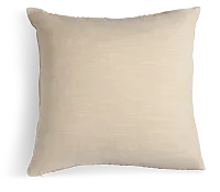 Gratise Beige 22" Square Accent Pillow