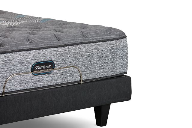 Beautyrest Harmony Lux Diamond Series Plush Black Luxury Adjustable Mattress Set