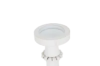 Brock White 11" Candle Holder