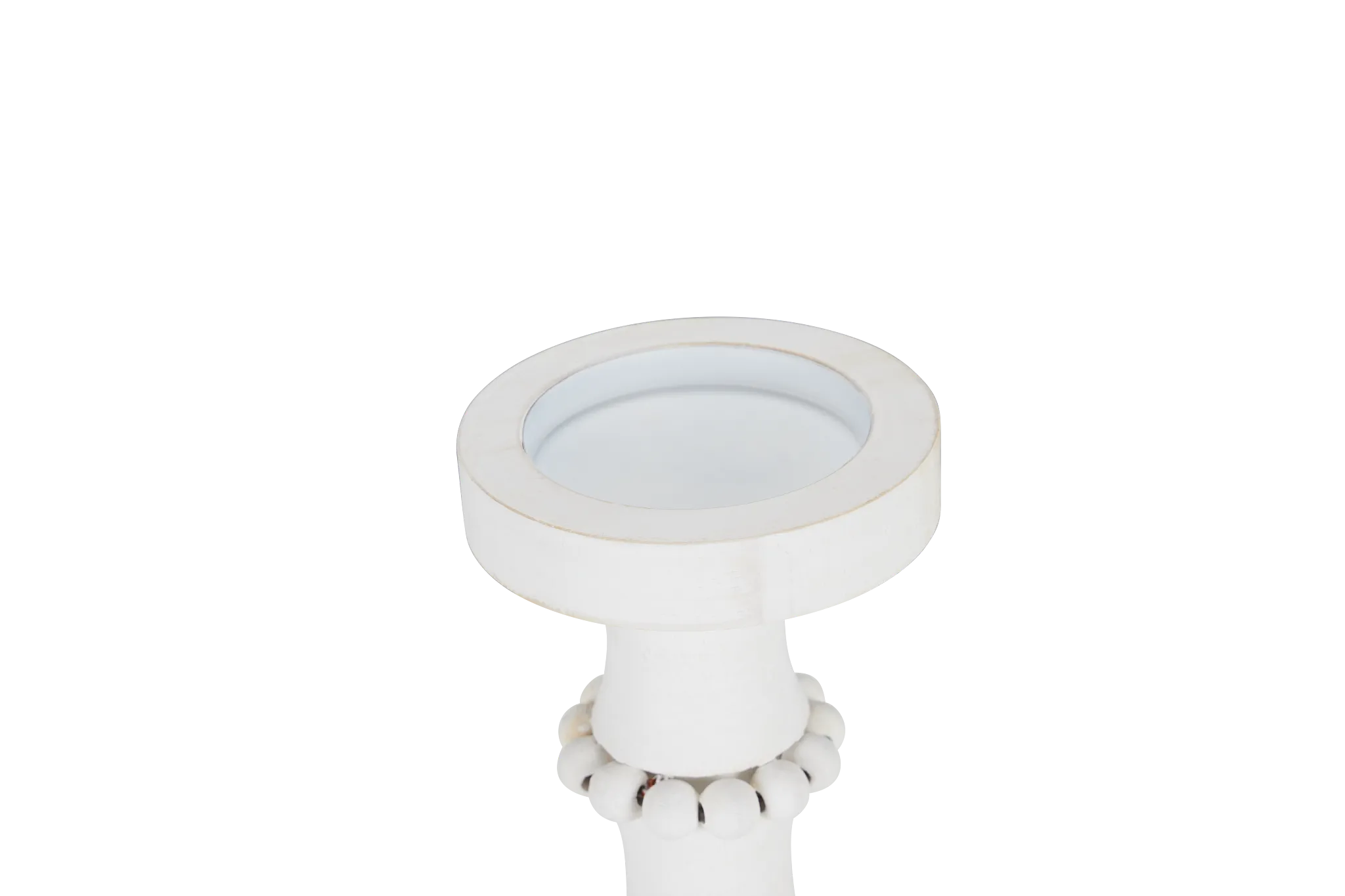 Brock White 11" Candle Holder